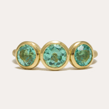 Lola Ring with Colombian Emeralds