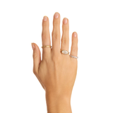 Selene Ring with Moval Lab Diamond