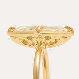 Venus with Lab Marquise Diamond - 18ct Gold