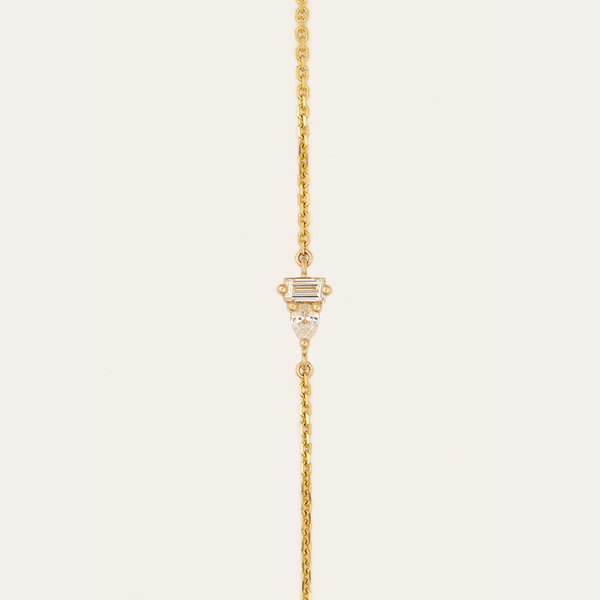 Lyra Lab Diamond Bracelet - 9ct Gold