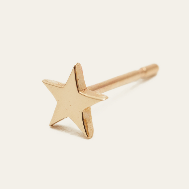 Star Stud - 9ct Gold