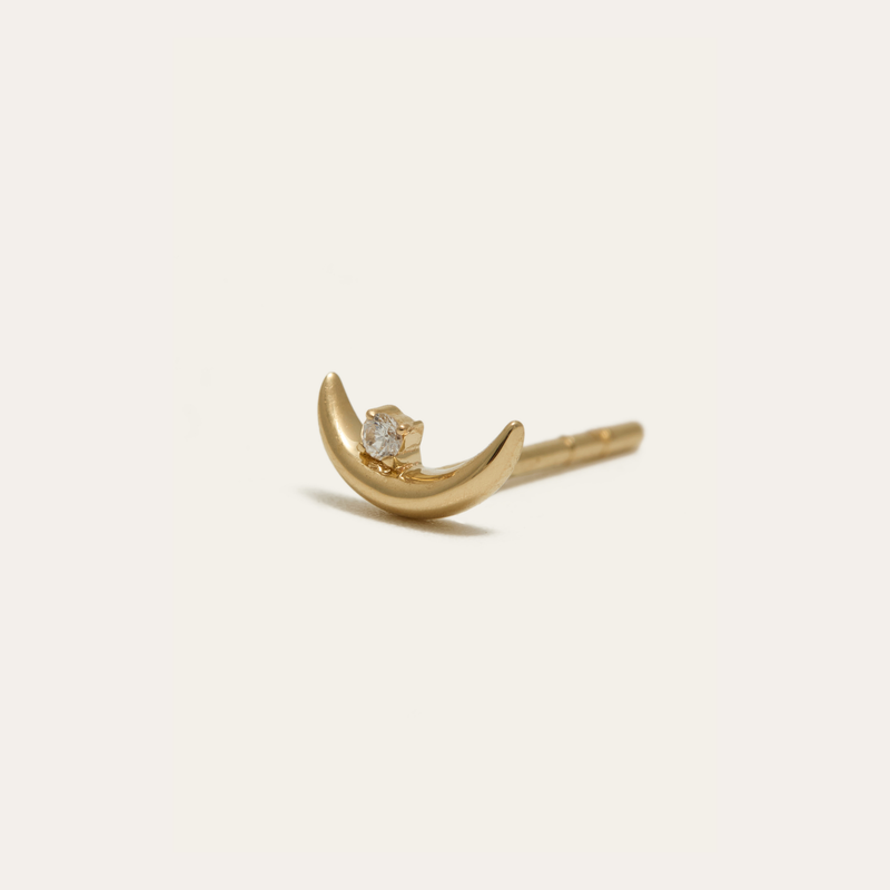 Cosmos Stud - 14ct Gold