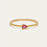 Eos Pink Sapphire Ring - 9ct Gold