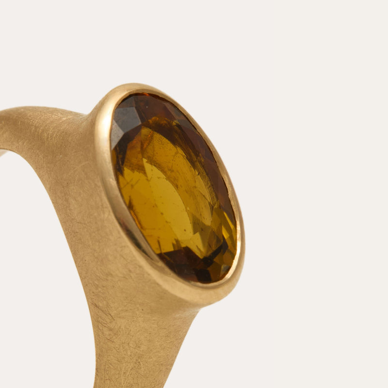 Nico Ring with Golden Tourmaline