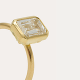 Billie Ring with Emerald Cut Lab Diamond