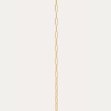 Petite Paperclip Chain Anklet