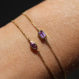 Sol Marquise Pink Sapphire Bracelet