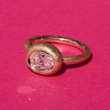 Palazzo Ring with Lab Diamond