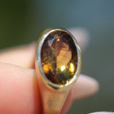 Nico Ring with Golden Tourmaline