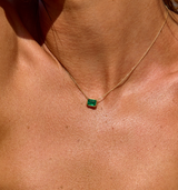 Hera Necklace with Zambian Emerald