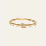 Eos Lab Diamond Ring - 9ct Gold