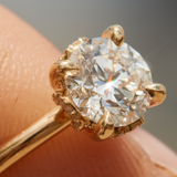 Stella Solitaire with 1.17ct Lab Diamond - 18ct Gold