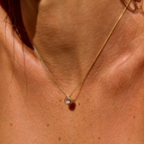 Aether Necklace with Madagascan Pink Sapphire