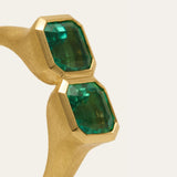 Medusa with Zambian Emeralds - 18ct Gold
