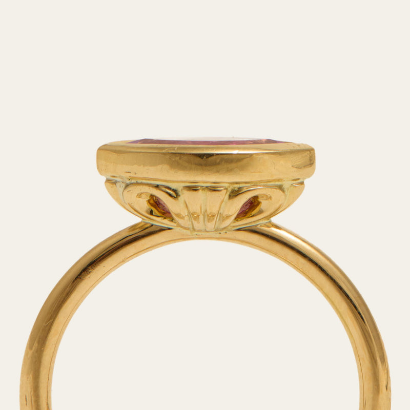 Stevie Ring with Madagascan Pink Sapphire