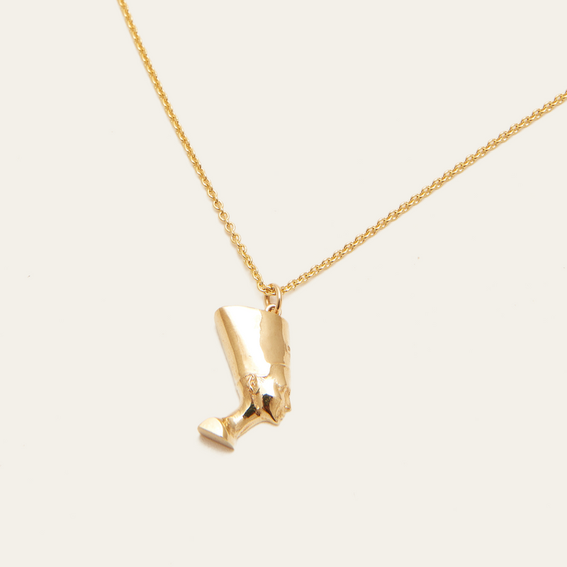 Nefertiti Necklace - 9ct Gold