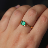 Esmeralda with 1.01ct Zambian Emerald - 18ct Gold