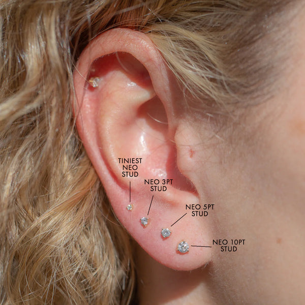 Tiniest Neo Diamond Stud