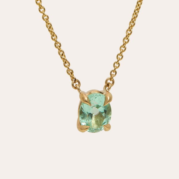 Roxy with Mint Colombian Emerald - 9ct Gold