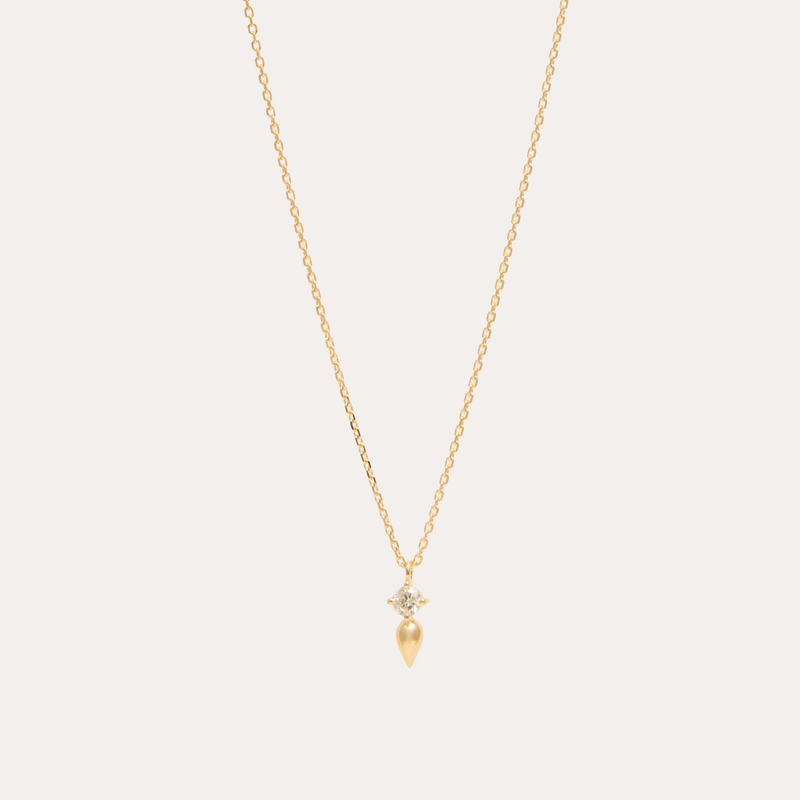 Light Diamond Necklace