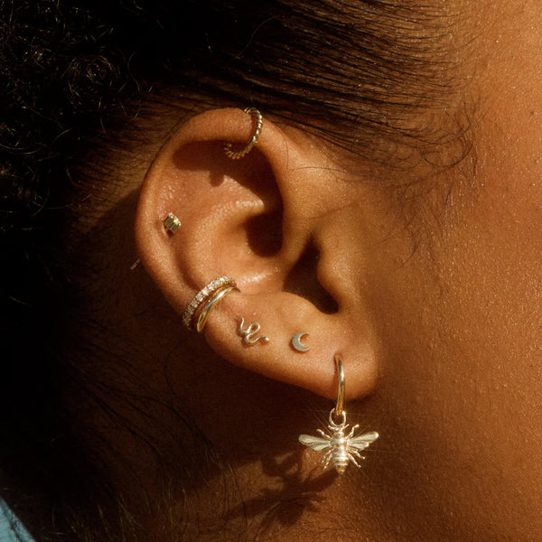 Tiny Snake Stud