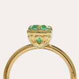 Zia Ring with Russian Emerald