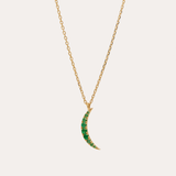Eclipse Emerald Necklace