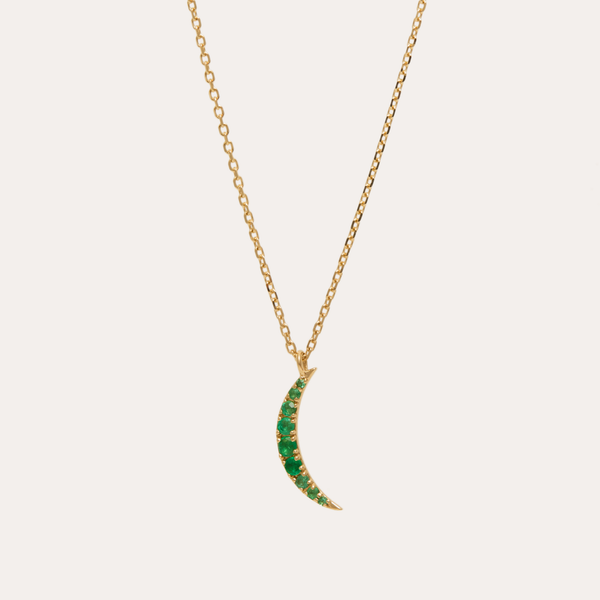 Eclipse Emerald Necklace