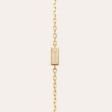 Cyra Bracelet with Baguette Diamond - 9ct Gold