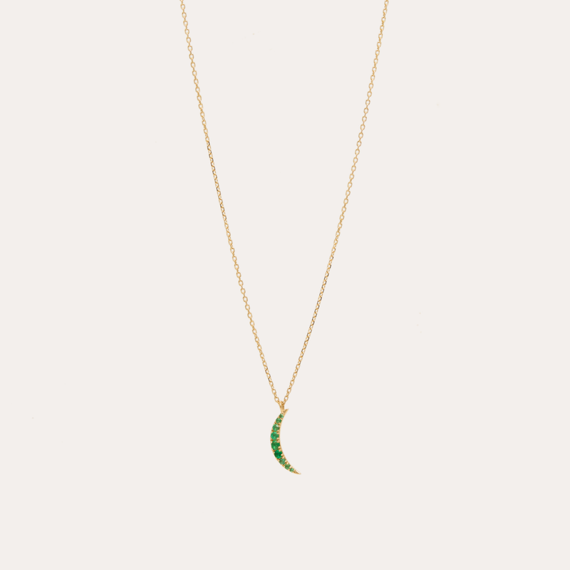 Eclipse Emerald Necklace