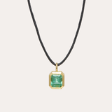 Clio Pendant with Russian Emerald