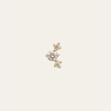 Zephyr Stud - 14ct Gold