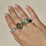 Lola Ring with Colombian Emeralds