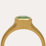 Nico with Square Emerald Cut Colombian Emerald - 18ct Gold