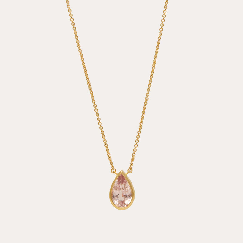 Aether Necklace with Madagascan Pink Sapphire