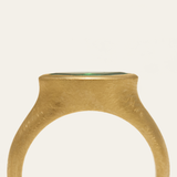 Nico Ring with Marquise Zambian Emerald