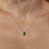 Aether Necklace with Zambian Emerald