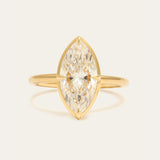Venus with Lab Marquise Diamond