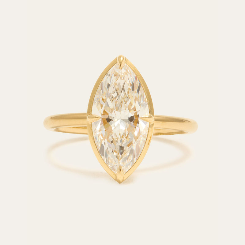 Venus with Lab Marquise Diamond