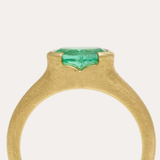 Celeste Ring with Russian Emerald