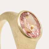 Nico Ring with Oval Pink Tourmaline