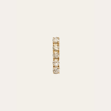 Diamond Bar Stud - 14ct Gold