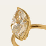 Venus with Lab Marquise Diamond