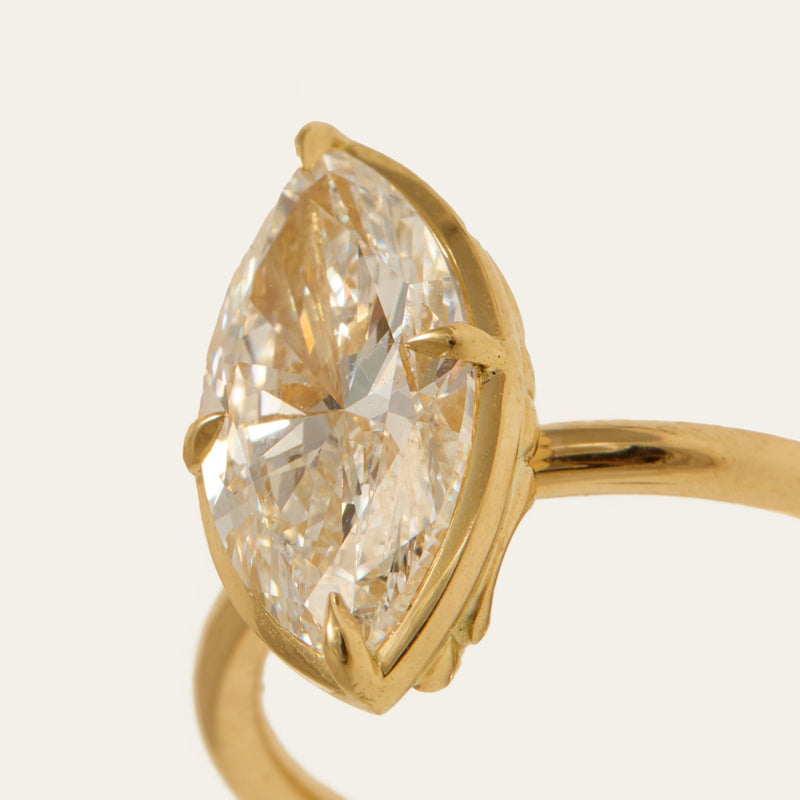 Venus with Lab Marquise Diamond