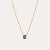 Roxy with Oval Blue Sapphire - 9ct Gold