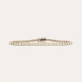 The 5ct Lab Diamond Tennis Bracelet- 14ct White Gold