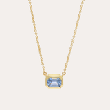 Hera Necklace with Blue Sapphire