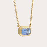 Hera Necklace with Blue Sapphire