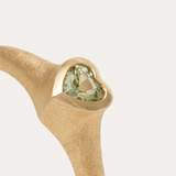 Coco with Heart Green Sapphire