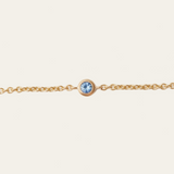 Blue Sapphire Neo Bracelet - 9ct Gold